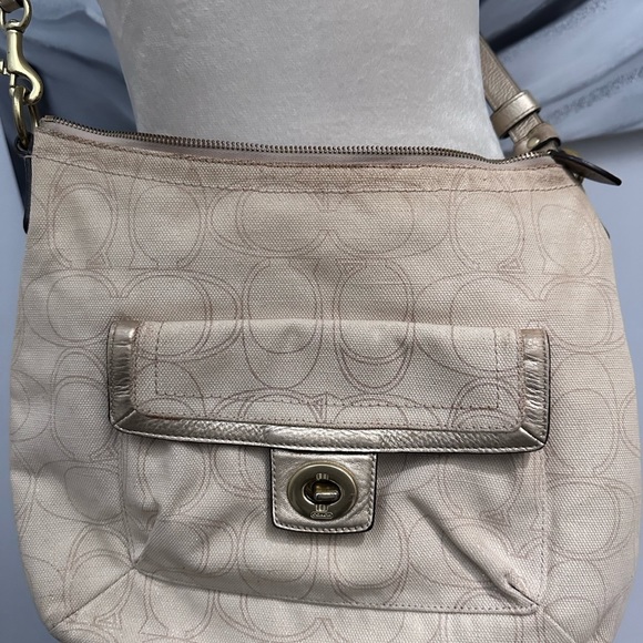 Coach Bags Coach Gold Crossbody Poshmark